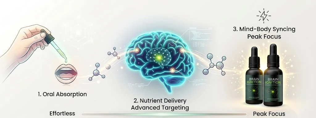 Brain Ignition daily routine: take your serving, steady daily use, focused day